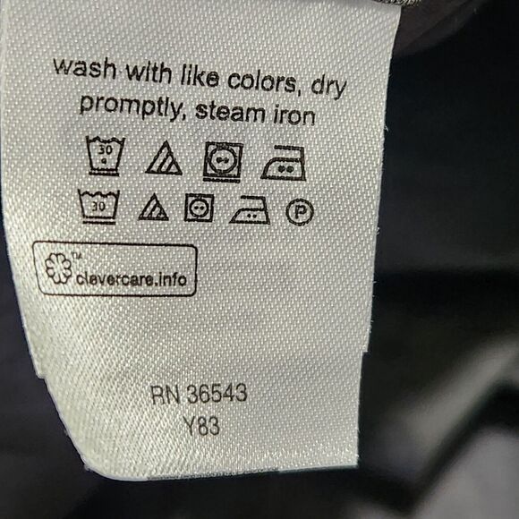 Van Heusen Dress Shirt For Mens Large 34-35 LongSleeve Gray Regular Fit Stretch - Picture 6 of 11